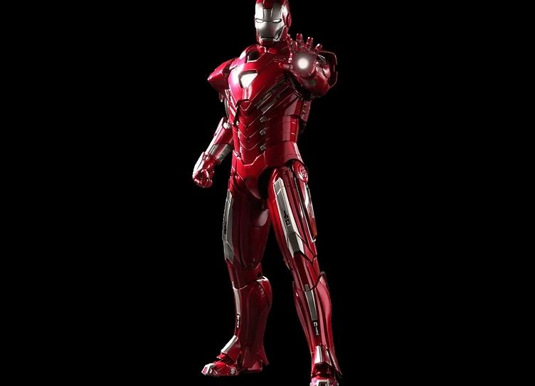 Hot Toys MMS213 IRON MAN 3 1/6 SILVER CENTURION (MARK XXXIII) Regular Edition