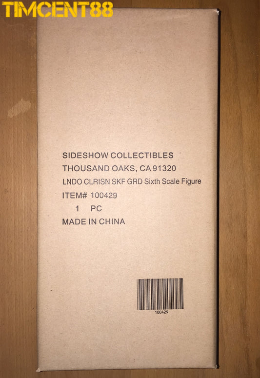 Ready! Sideshow Lando Calrissian (Skiff Guard Version) 1/6 Figure New