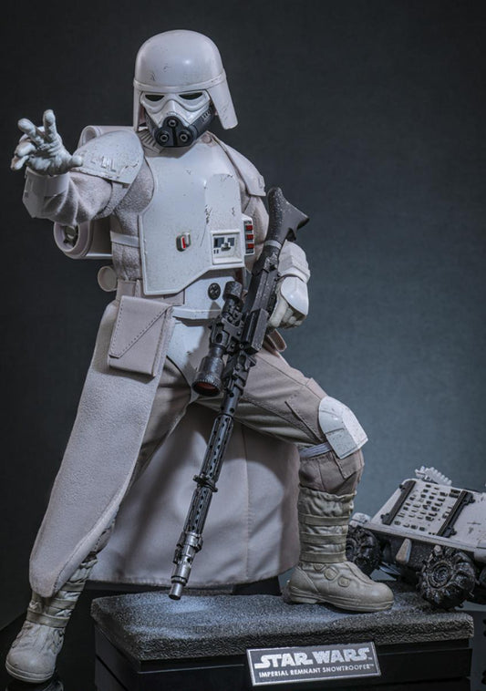 Ready! Hot Toys MMS838 Star Wars: The Mandalorian & Grogu 1/6 Imperial Remnant Snowtrooper