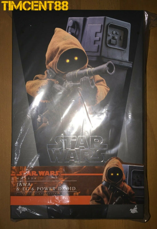 Hot Toys MMS554 STAR WARS IV A NEW HOPE 1/6 JAWA & EG-6 POWER DROID
