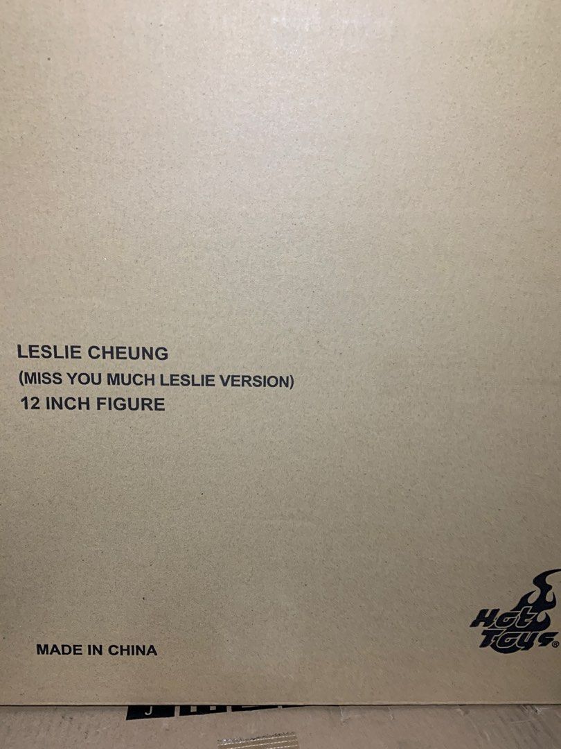 Hot Toys MIS13 1/6 Lesile Cheung Miss you much Leslie version