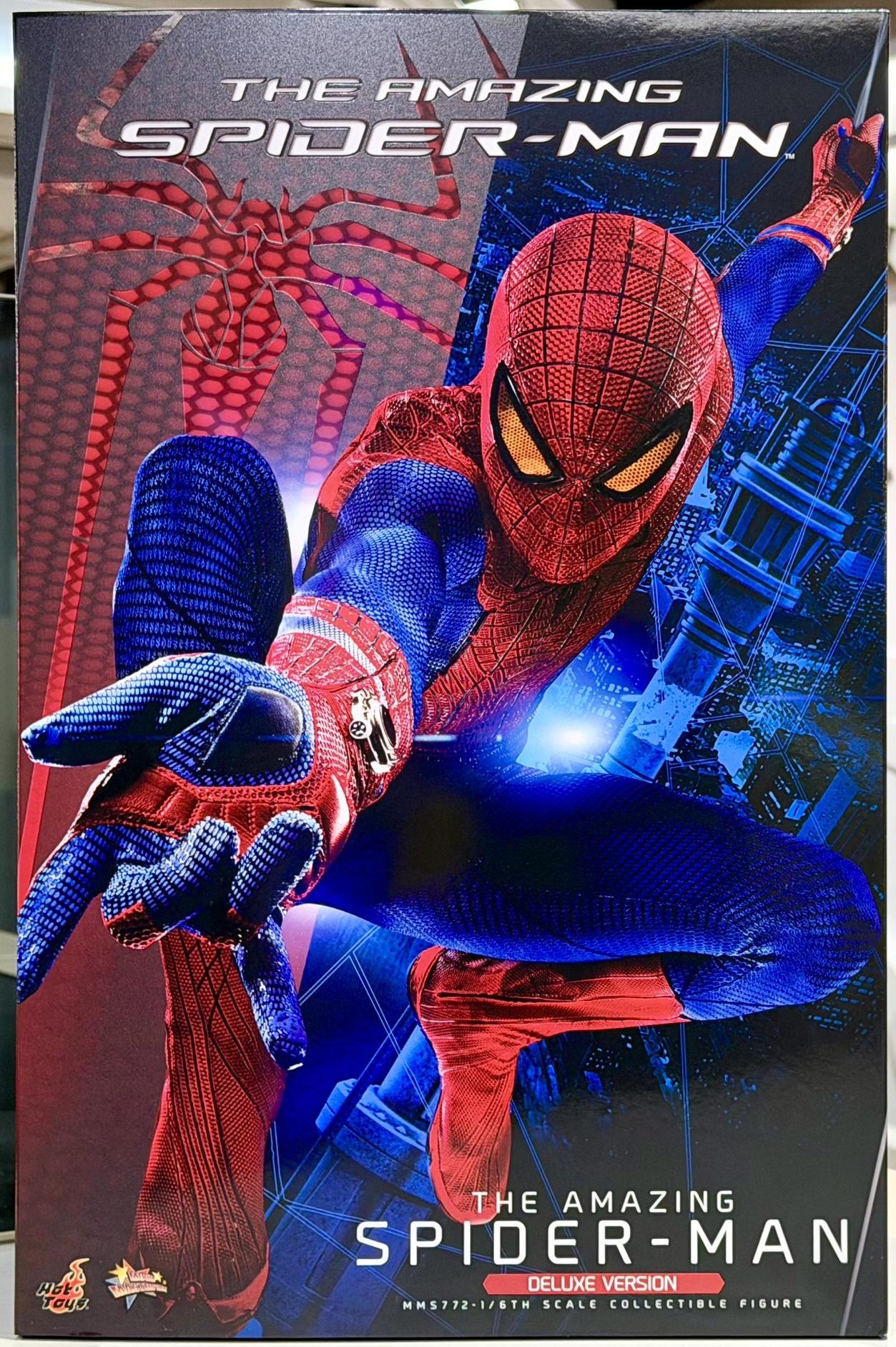 Ready! Hot Toys MMS772 1/6 The Amazing Spider-Man Deluxe