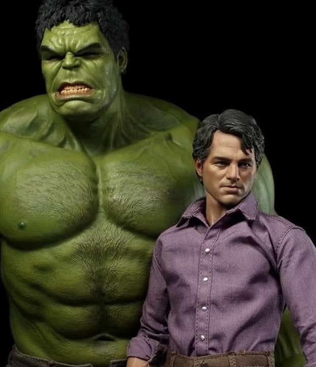 Hot Toys MMS230 THE AVENGERS 1/6 BRUCE BANNER & HULK REGIONAL PREMIUM EDITION