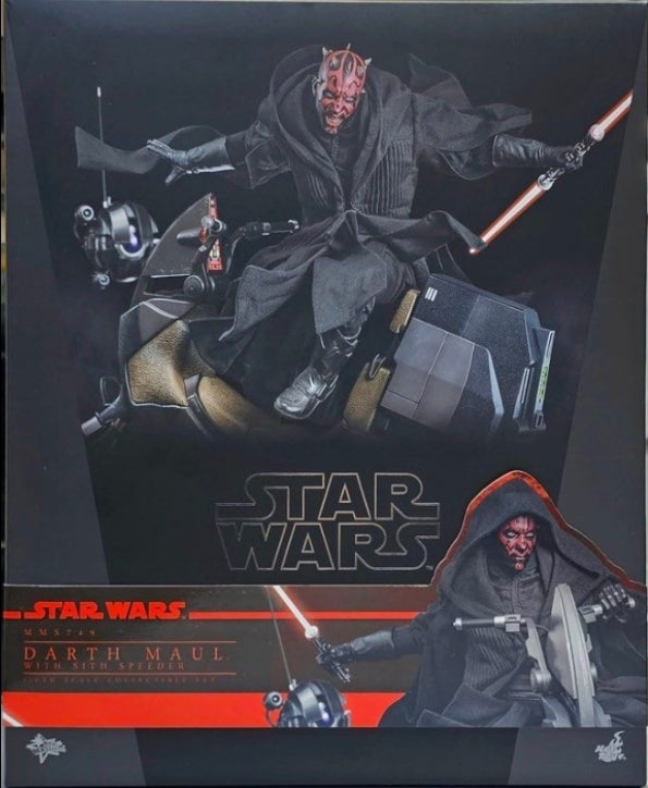 Hot Toys MMS749 Star Wars The Phantom Menace Darth Maul Sith Speeder