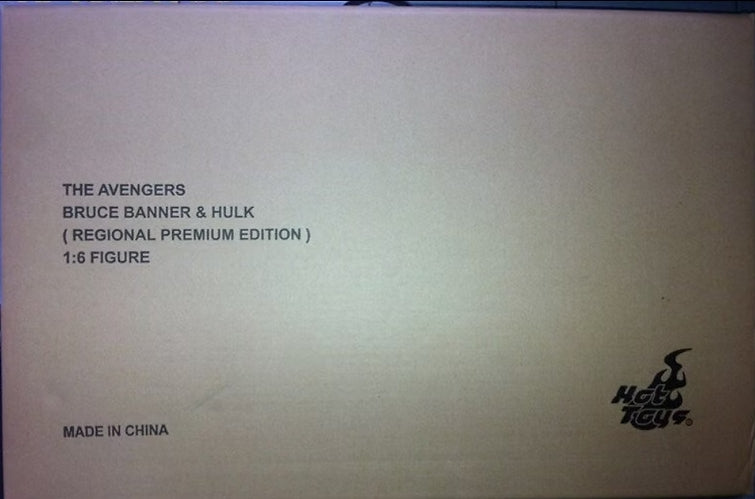 Hot Toys MMS230 THE AVENGERS 1/6 BRUCE BANNER & HULK REGIONAL PREMIUM EDITION