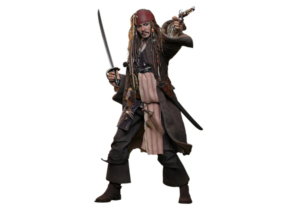 Ready! Hot Toys DX38 PIRATES OF THE CARIBBEAN 1/6 JACK SPARROW DELUXE