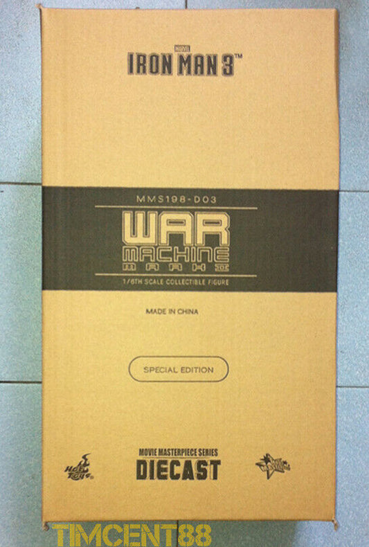 Hot Toys MMS198D03 IRON MAN 3 1/6 WAR MACHINE MARK II SPECIAL EDITION