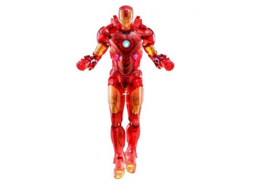 In Stock! Hot Toys MMS568 IRON MAN 2 1/6 IRON MAN MARK IV (HOLOGRAPHIC VERSION)