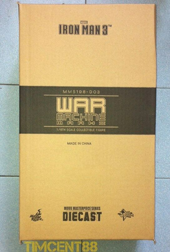 Hot Toys MMS198D03 IRON MAN 3 1/6 WAR MACHINE MARK II REGULAR EDITION