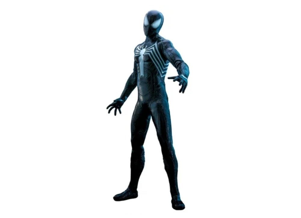 Ready! Hot Toys VGM56 MARVEL'S SPIDER-MAN 2 1/6 PETER PARKER BLACK SUIT REGULAR