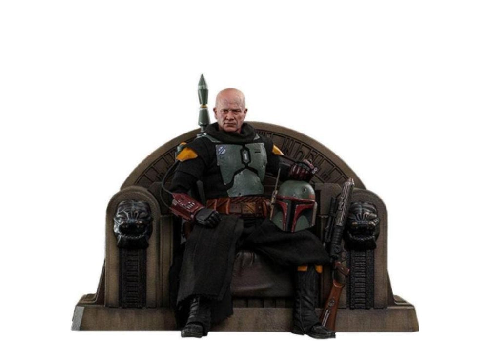 Ready Hot Toys TMS056 Star Wars 1/6 Boba Fett Repaint Armor Throne Regular