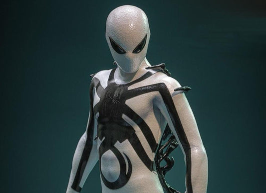 Ready! Hot Toys CMS027 1/6 Miles Morales (Aliens Vs. Avengers Suit)