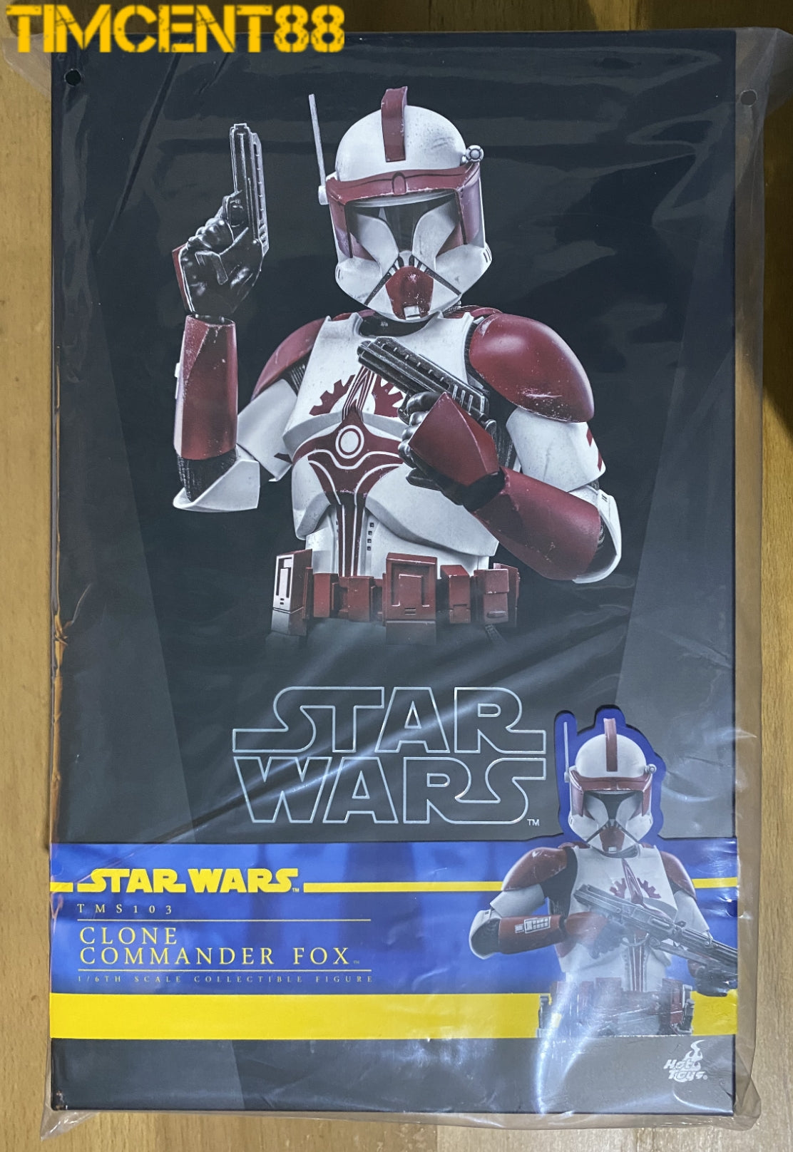 Ready! Hot Toys TMS103 STAR WARS: THE CLONE WARS 1/6 CLONE COMMANDER FOX