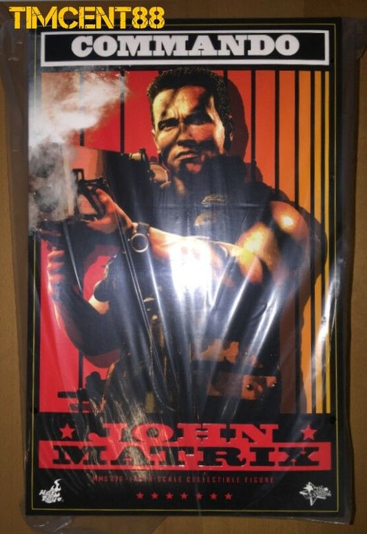 Ready! Hot Toys MMS276 Commando 1/6 John Matrix New Non-refundable!