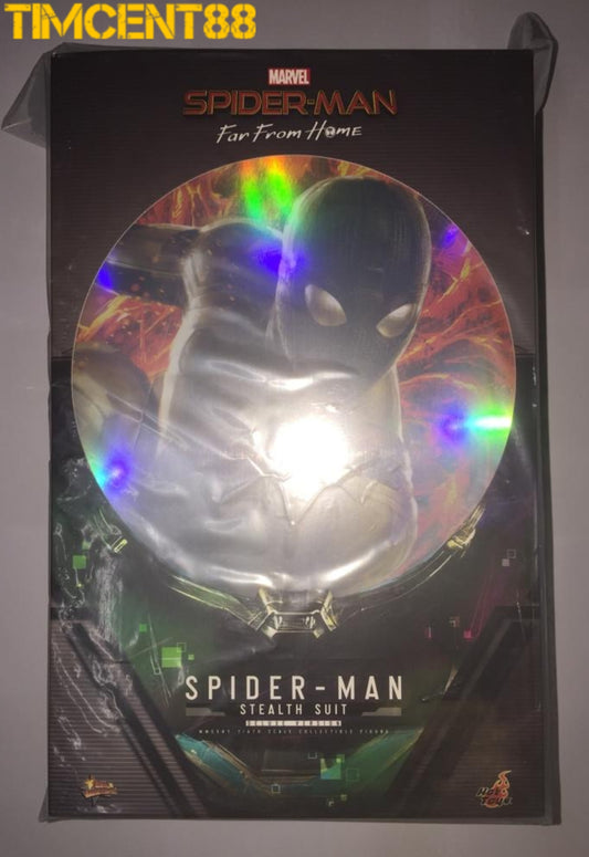 Ready! Hot Toys MMS540 SPIDER-MAN: FAR FROM HOME 1/6 SPIDER-MAN (STEALTH SUIT)