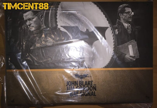 Hot Toys MMS275 THE DARK KNIGHT RISES 1/6 JOHN BLAKE JIM GORDON WITH BAT-SIGNAL