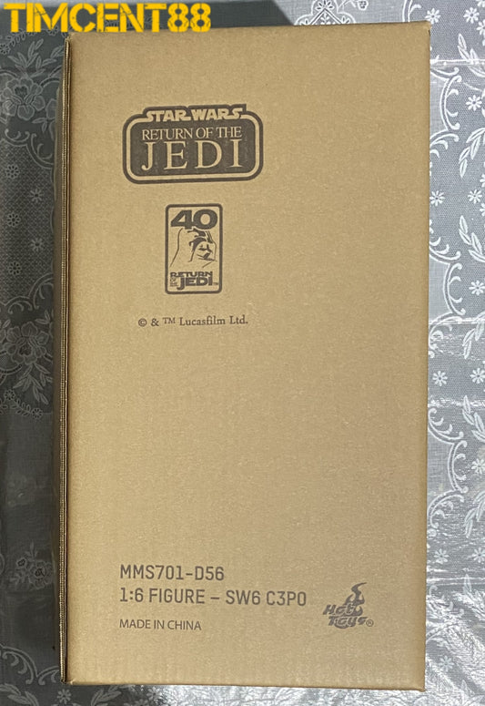 Ready! Hot Toys MMS701D56 STAR WARS VI: RETURN OF THE JEDI 1/6 C-3PO