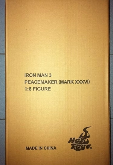 Hot Toys MMS258 IRON MAN 3 1/6 PEACEMAKER (MARK XXXVI)