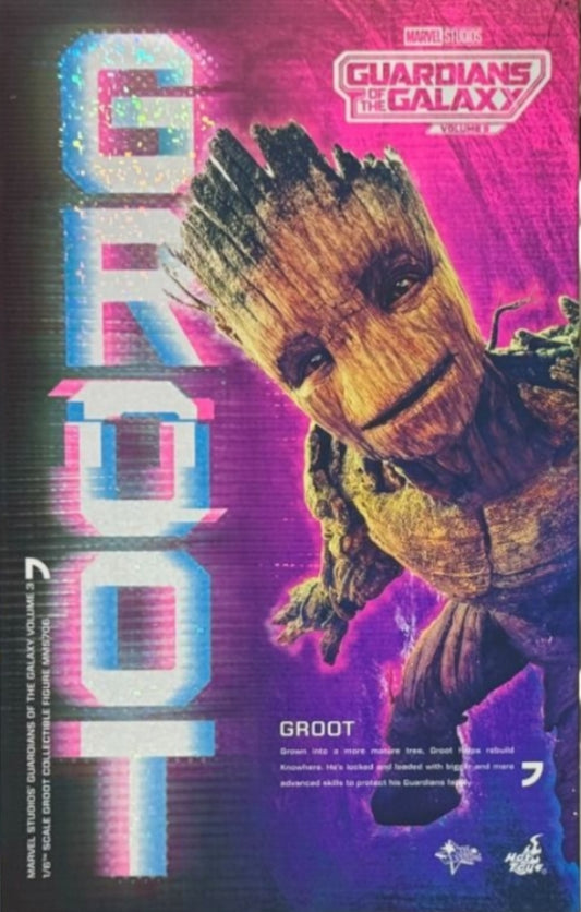 Ready! Hot Toys MMS706 GUARDIANS OF THE GALAXY VOL. 3 1/6 Groot