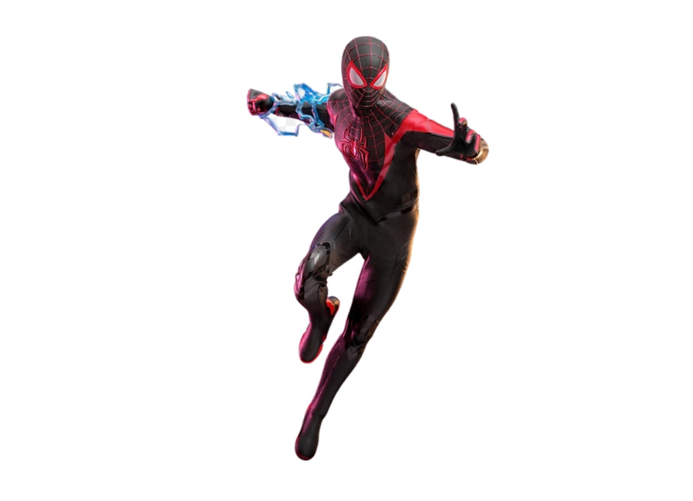 Ready! Hot Toys VGM55 MARVEL'S SPIDER-MAN 2 1/6 MILES MORALES (UPGRADED SUIT)