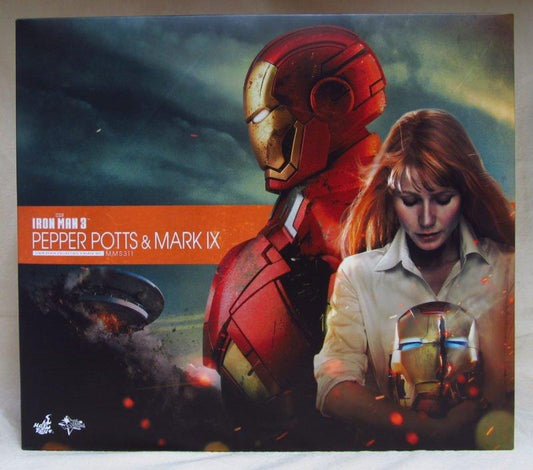 Hot Toys MMS311 IRON MAN 3 1/6 PEPPER POTTS & MARK IX SET REGULAR EDITION