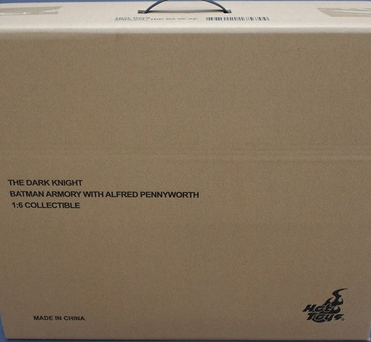 Hot Toys MMS235 THE DARK KNIGHT 1/6 BATMAN ARMORY WITH ALFRED PENNYWORTH