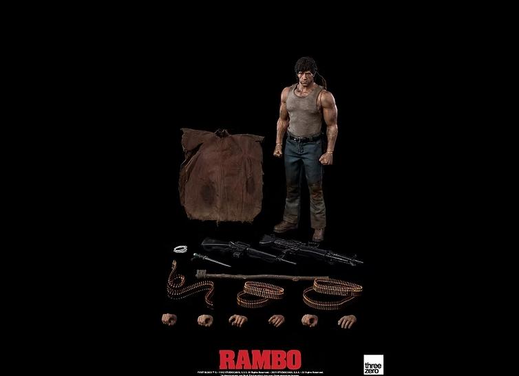 Ready! Threezero Rambo: First Blood 1/6 John Rambo
