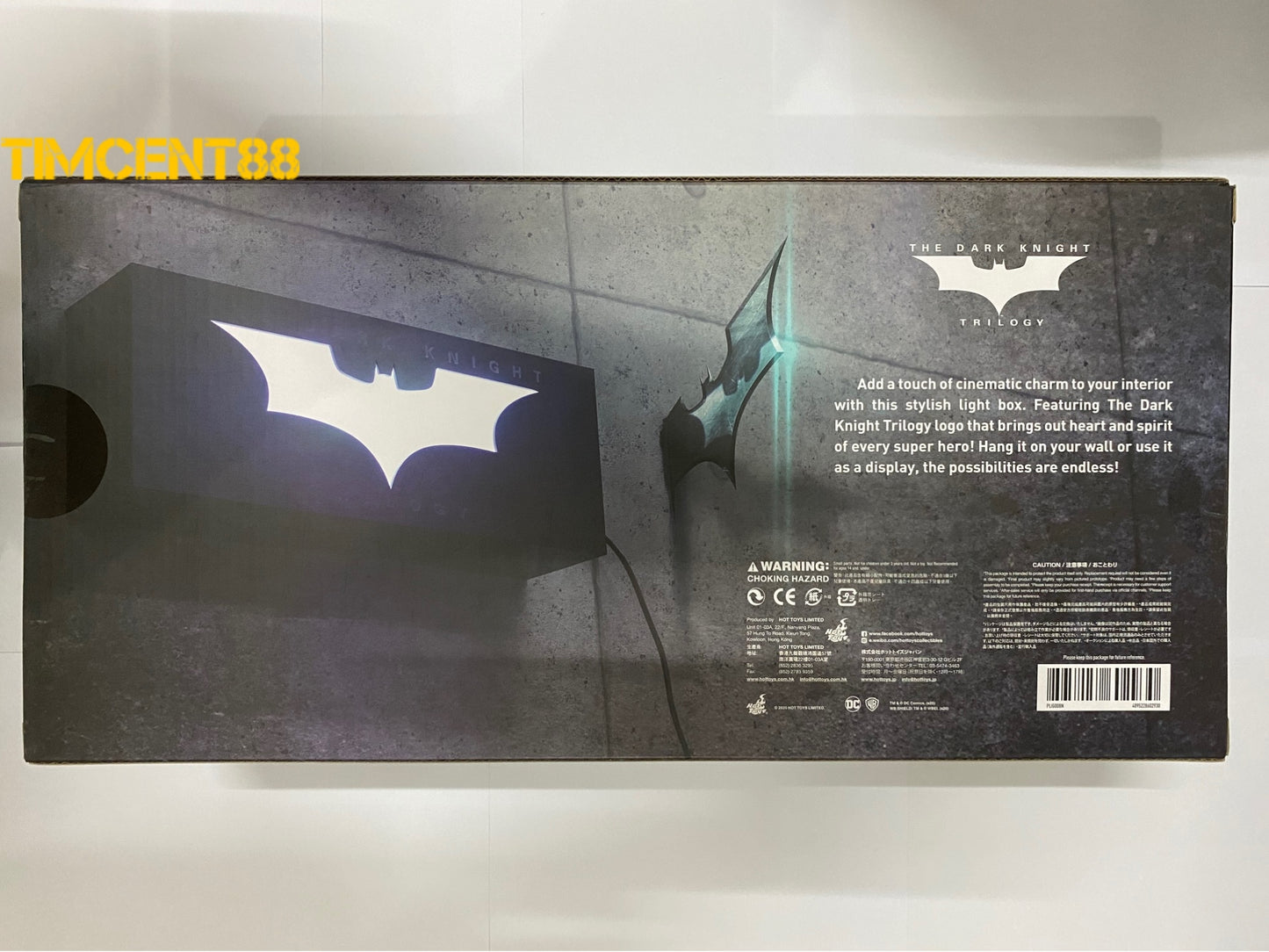 Hot Toys PLIG008N The Dark Knight Trilogy Light Box