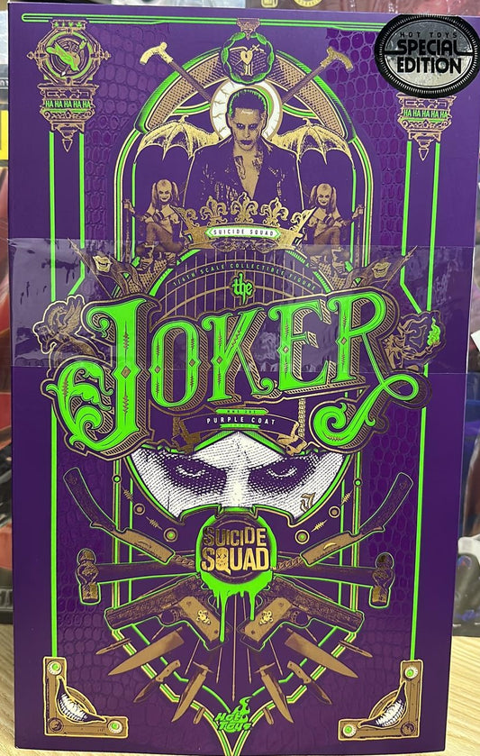 Hot Toys MMS382 SUICIDE SQUAD 1/6 THE JOKER (PURPLE COAT VERSION) SPECIAL