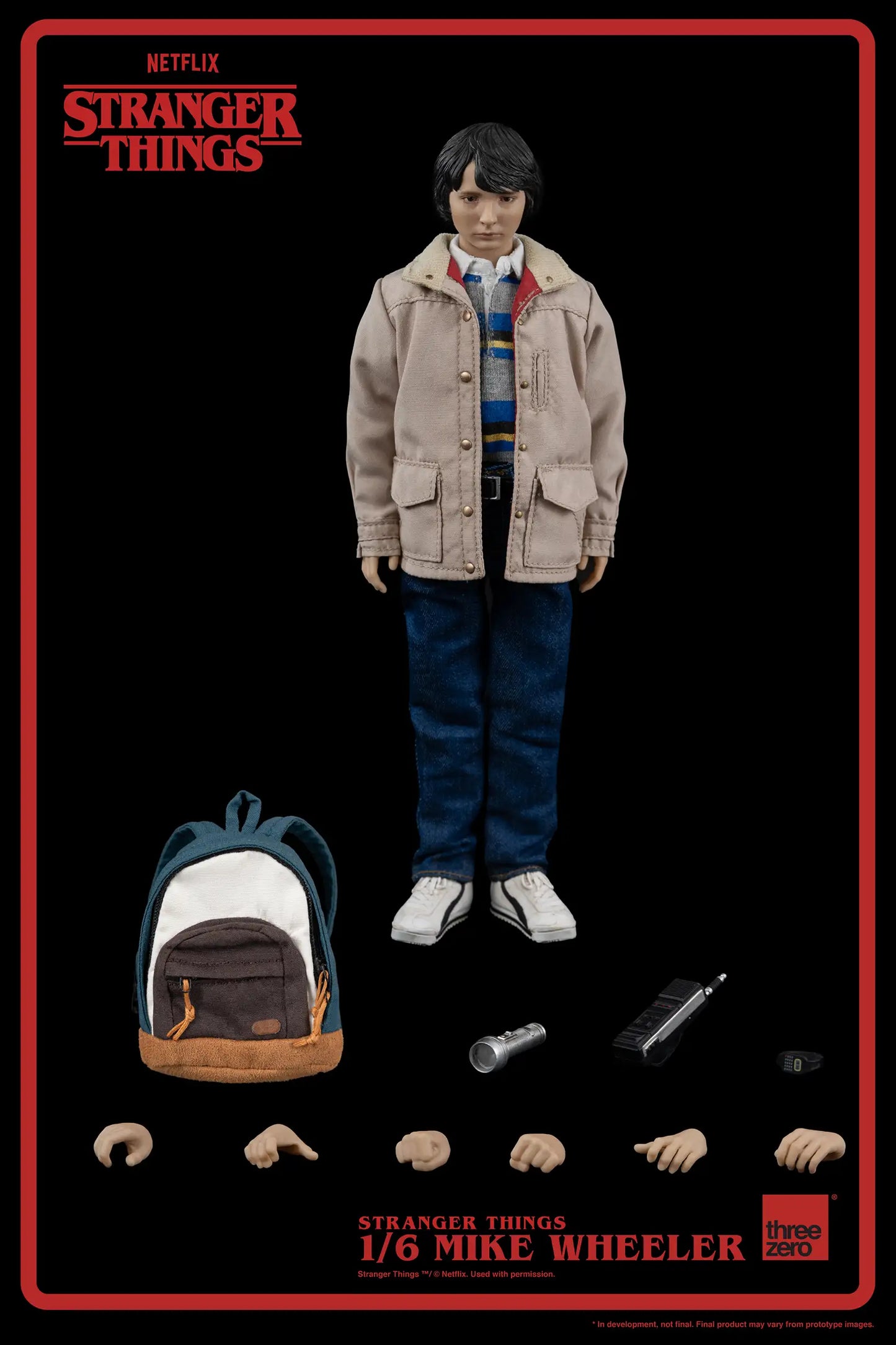 Ready! Threezero Stranger Things 1/6 Mike Wheeler