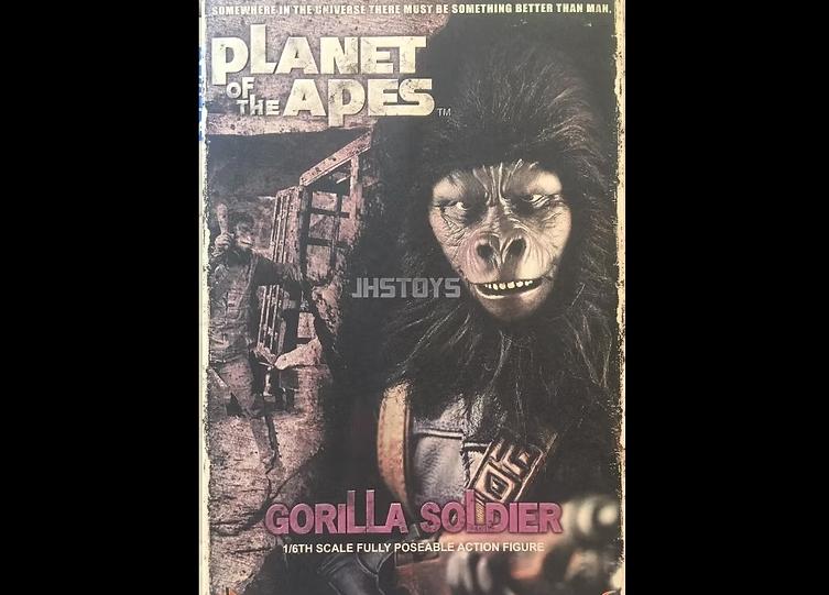 New! HOT TOYS MMS88 PLANET OF THE APES 1/6 GORILLA SOLDIER Non-refundable