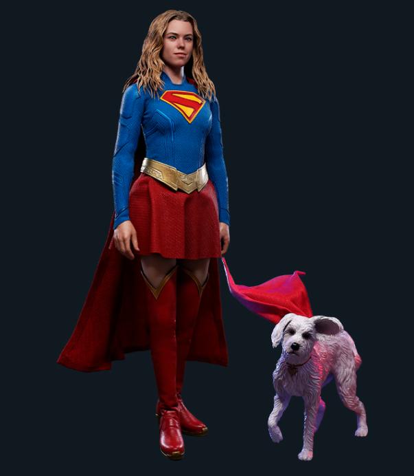 Ready! Hot Toys MMS869 1/6 Supergirl & Krypto