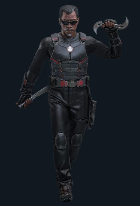 Ready! Hot Toys MMS791B Deadpool & Wolverine 1/6 Blade First Edition Exclusive