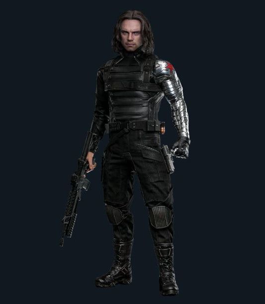 Ready! Hot Toys MMS790AEB Captain America 1/6 The Winter Soldier (Artisan) Special Edition