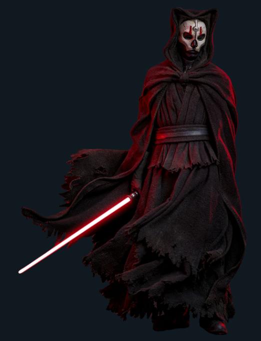 Ready! Hot Toys VGM72 Star Wars 1/6 Darth Nihilus