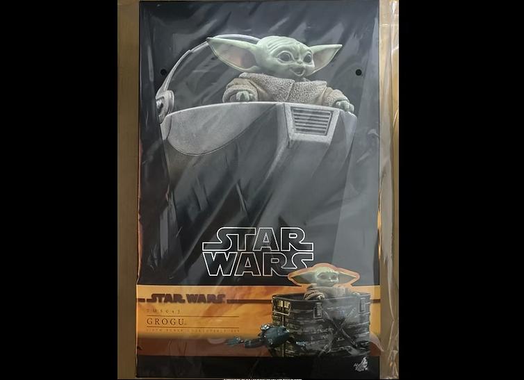 Ready! Hot Toys TMS043 Star Wars The Mandalorian 1/6th Grogu Collectible Set