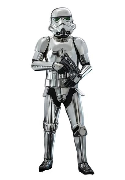 Hot Toys MMS615 Star Wars 1/6 Stormtrooper Chrome Version