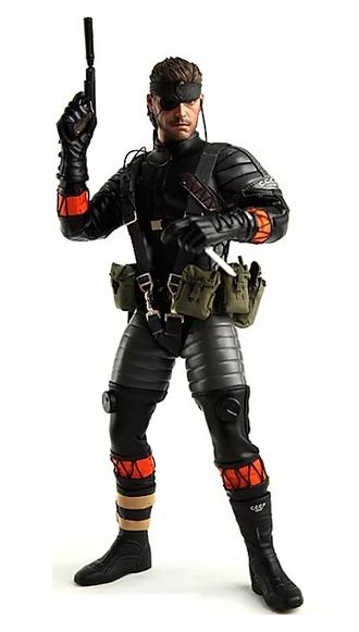 New! HOT TOYS VGM15 METAL GEAR SOLID SNAKE EATER 1/6 NAKED SNAKE Non-refundable