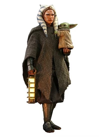 Ready! Hot Toys DX21 STAR WARS THE MANDALORIAN 1/6 AHSOKA TANO & GROGU