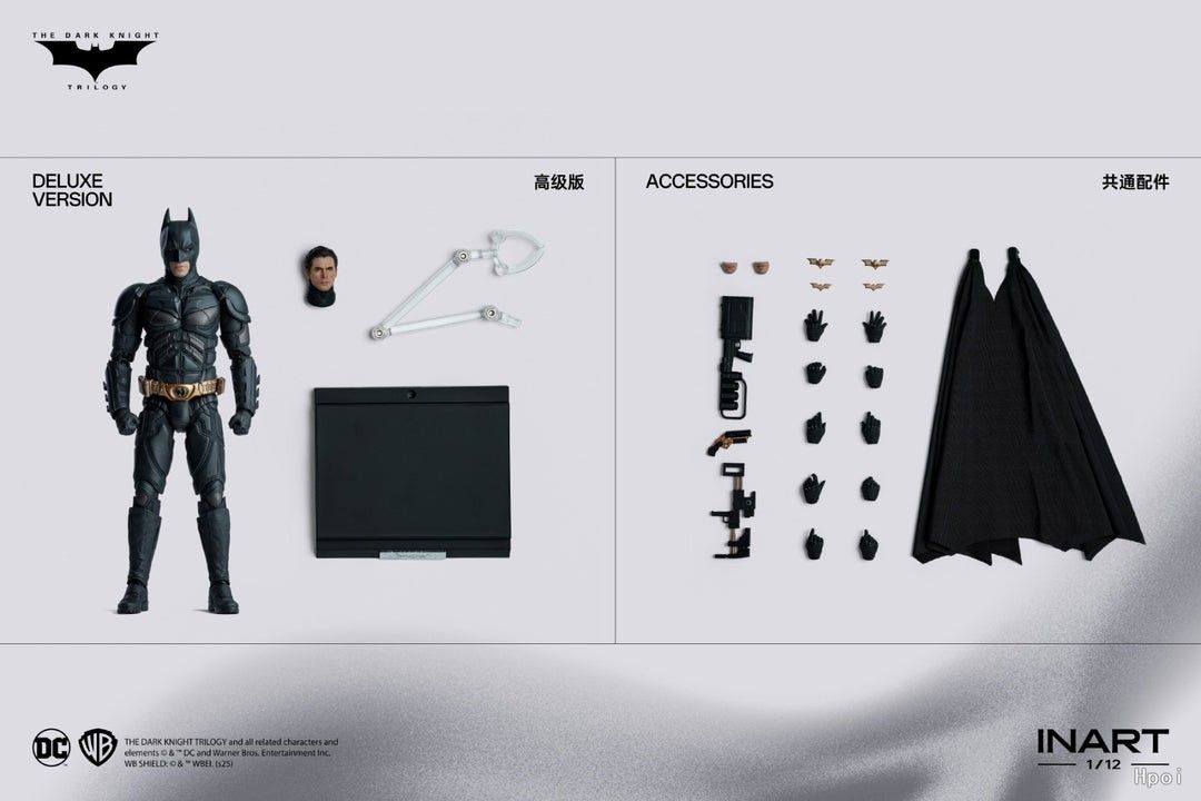 Ready! InArt The Dark Knight Rises 1/12 Batman Deluxe Version