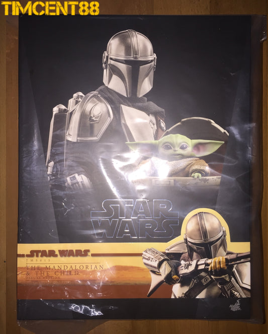 In Stock! Hot Toys TMS015 THE MANDALORIAN 1/6 THE MANDALORIAN & THE CHILD DELUXE