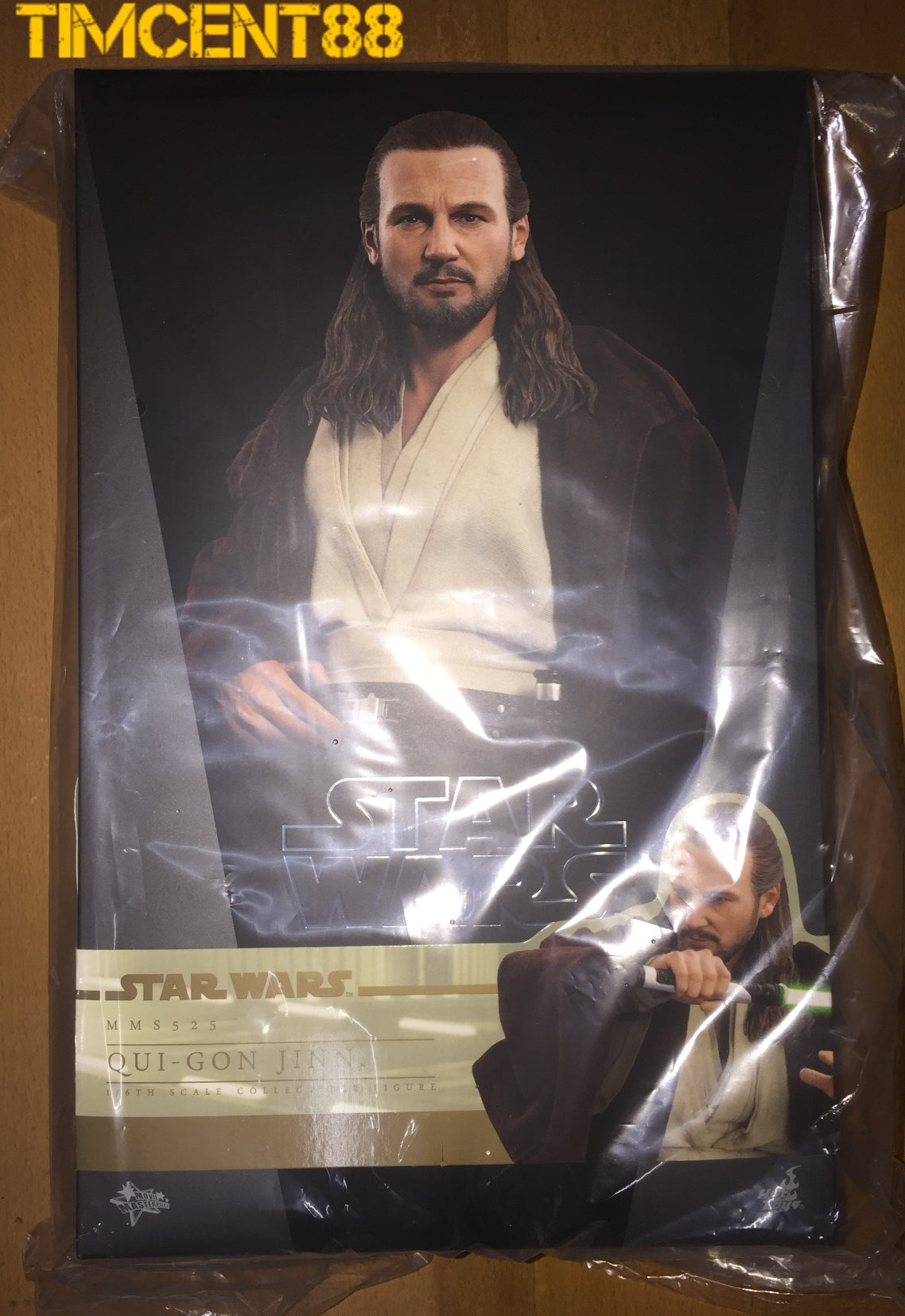 In Stock! Hot Toys MMS525 STAR WARS I THE PHANTOM MENACE 1/6 QUI-GON JINN