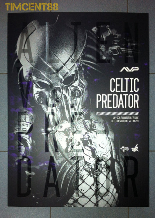 Hot Toys MMS221 ALIEN VS. PREDATOR 1/6 CELTIC PREDATOR Non-refundable!