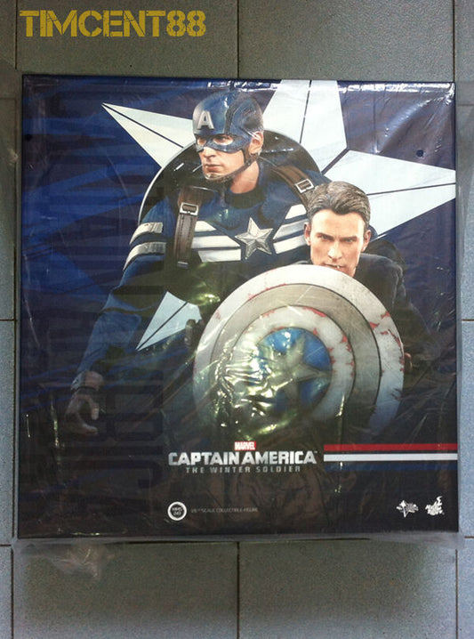 Hot Toys MMS243 1/6 CAPTAIN AMERICA & STEVE ROGERS SET