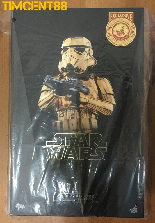 Hot Toys MMS364 STAR WARS 1/6 STORMTROOPER GOLD CHROME VERSION
