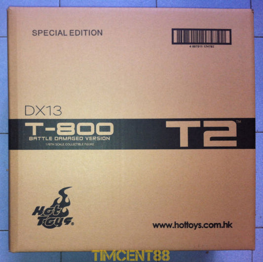 Sealed! Hot Toys DX13 1/6 T-800 (BATTLE DAMAGED) Special Edition Non-refundable