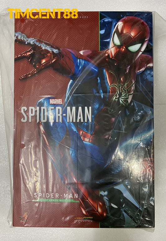 Ready! Hot Toys VGM43 MARVEL'S SPIDER-MAN (SPIDER ARMOR - MK IV SUIT)