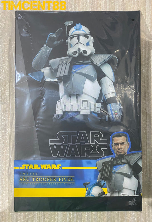 Ready! Hot Toys TMS132 Star Wars The Clone Wars 1/6 Arc Trooper Fives