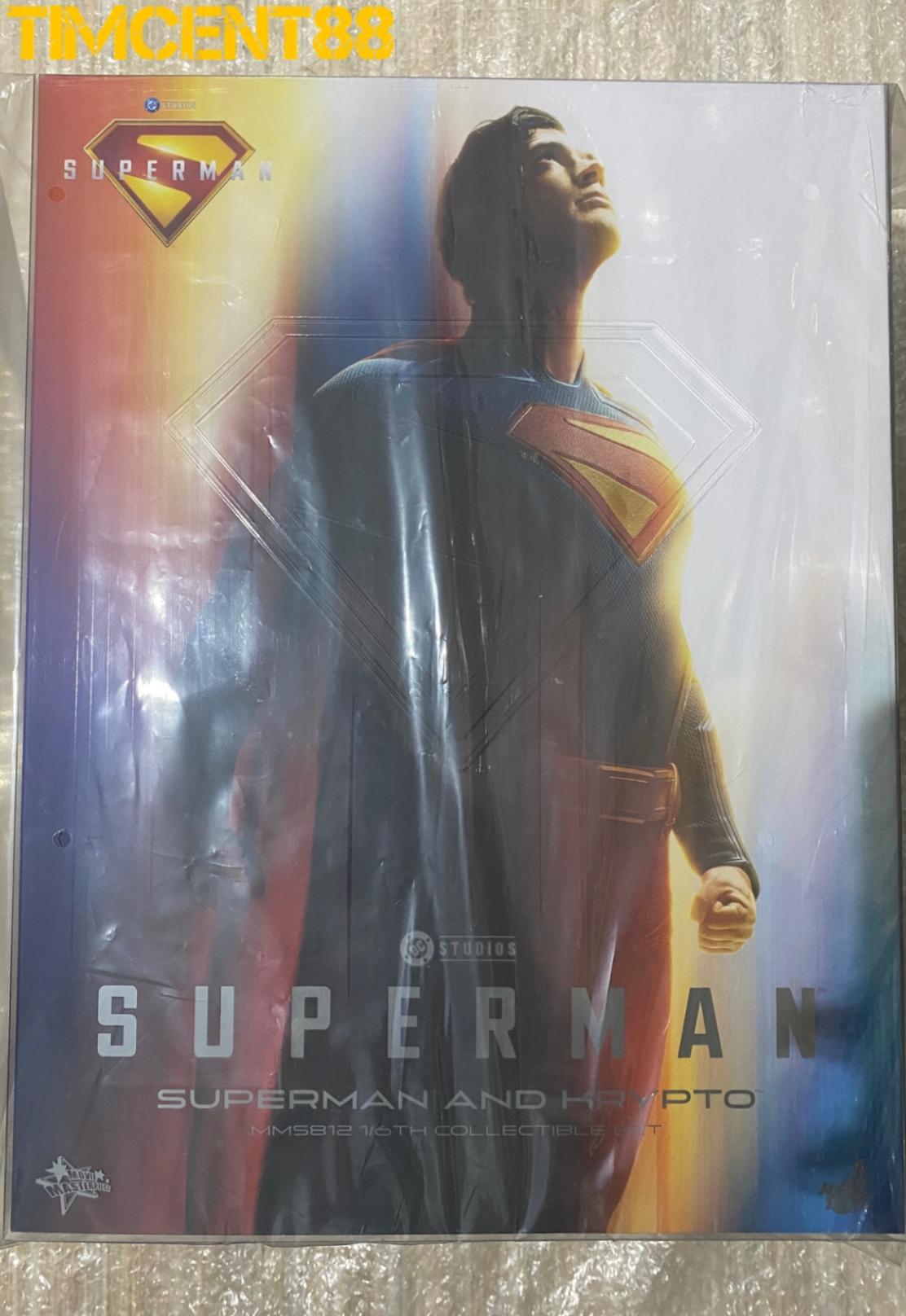 Ready! Hot Toys MMS812 1/6 Superman & Krypto