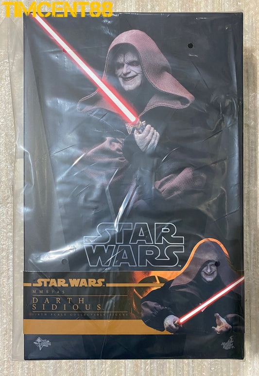 Ready! Hot Toys MMS745 Star Wars: Revenge of the Sith 1/6 Darth Sidious